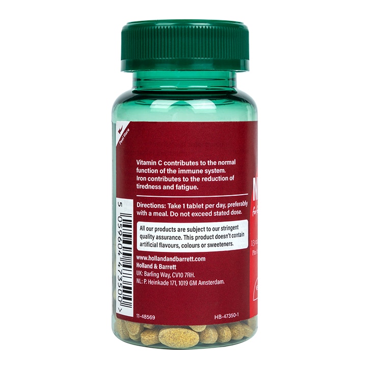 Holland & Barrett Multivitamins & Iron 120 Tablets